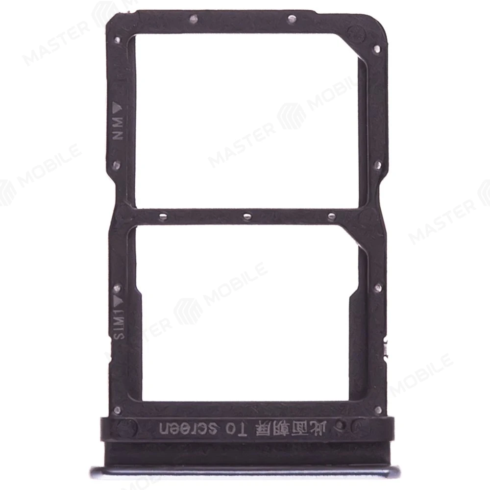 Держатель сим-карты для Huawei Honor 30S (CDY-NX9A) (серебристый) фото №1