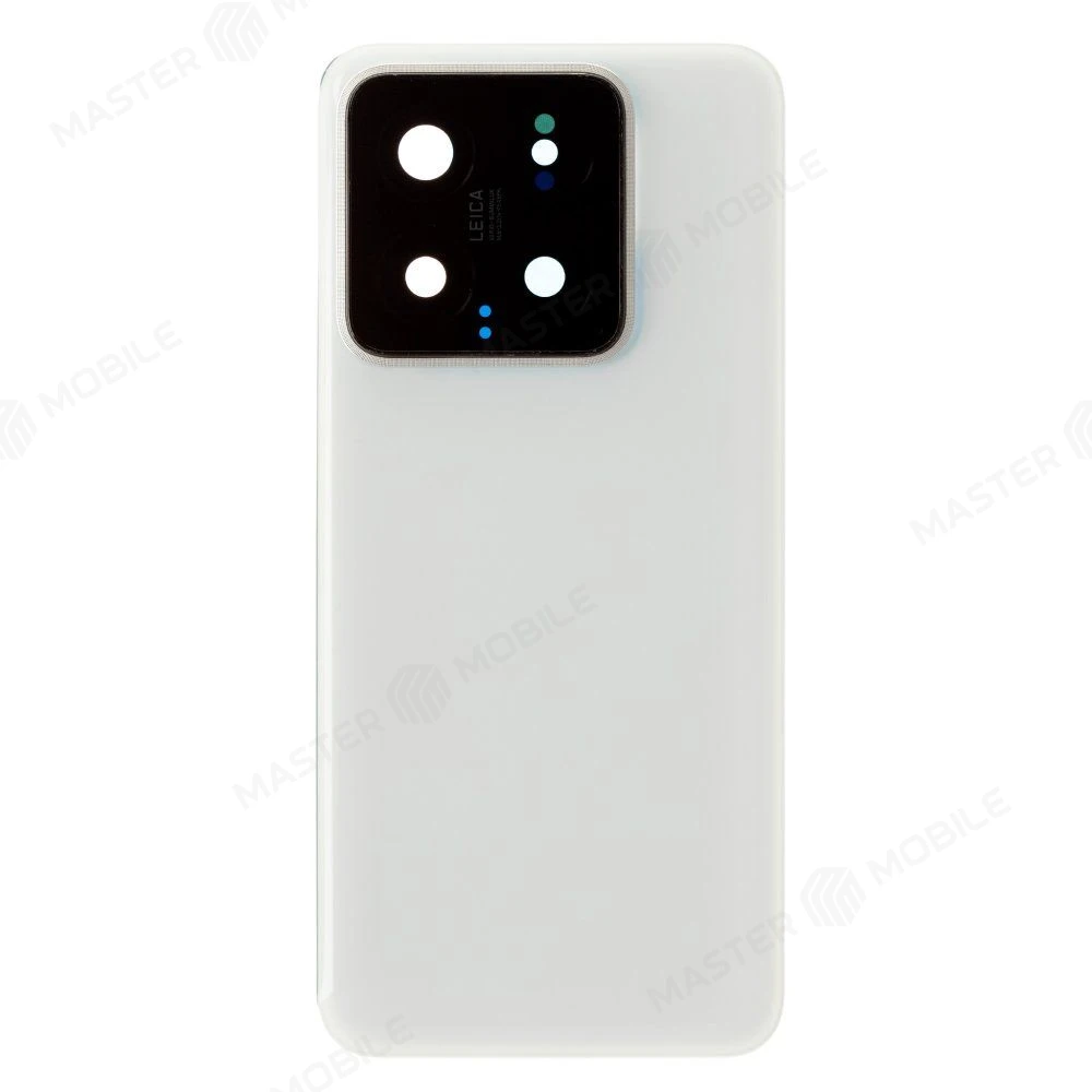 Задняя крышка для Xiaomi 14 (23127PN0CG) (белый) (в сборе со стеклом камеры) фото №1