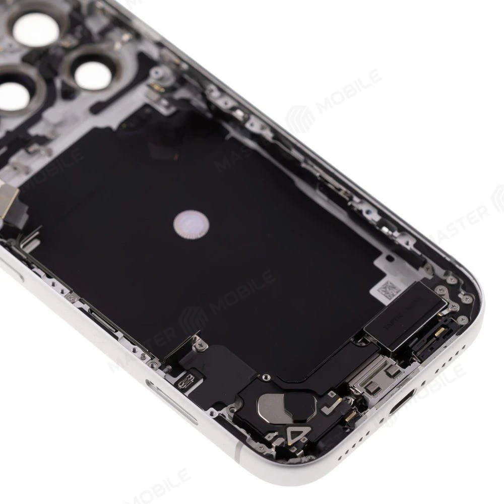 Корпус для Apple iPhone 17 Pro (SIM + eSIM) (белый) (в сборе) (ORIG100) (Снятый) (возможен дефект ЛКП) фото №4