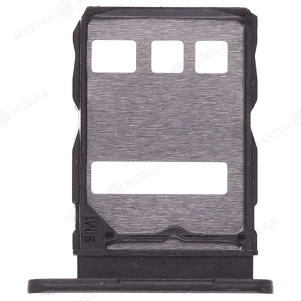 Держатель сим-карты для Huawei Nova Y72S (GFY-LX1) (черный) фото №1