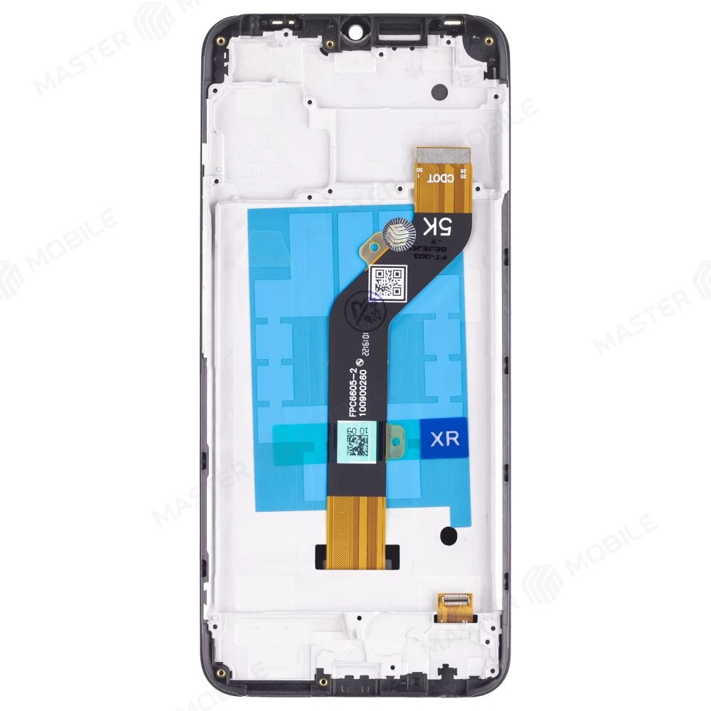 Дисплей для Tecno Spark 8C (KG5N) + тачскрин (черный) (в рамке) (ORIG) фото №2