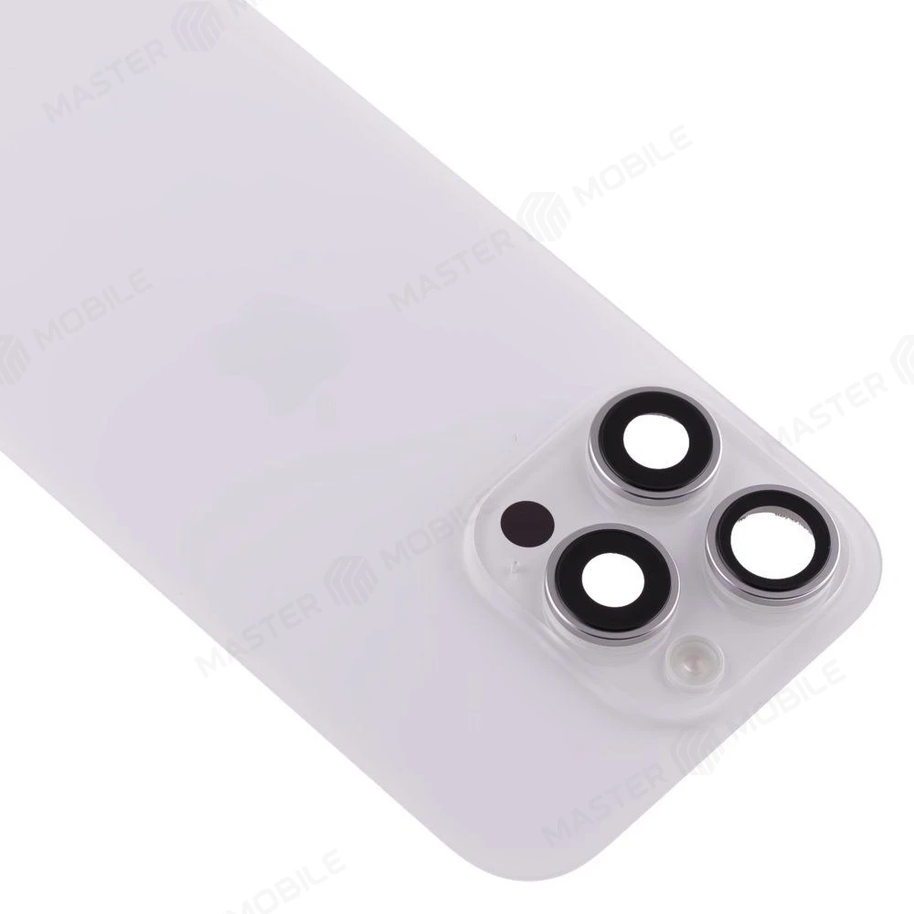 Задняя крышка для Apple iPhone 16 Pro (белый) (в сборе) (ORIG100) (SP) фото №3