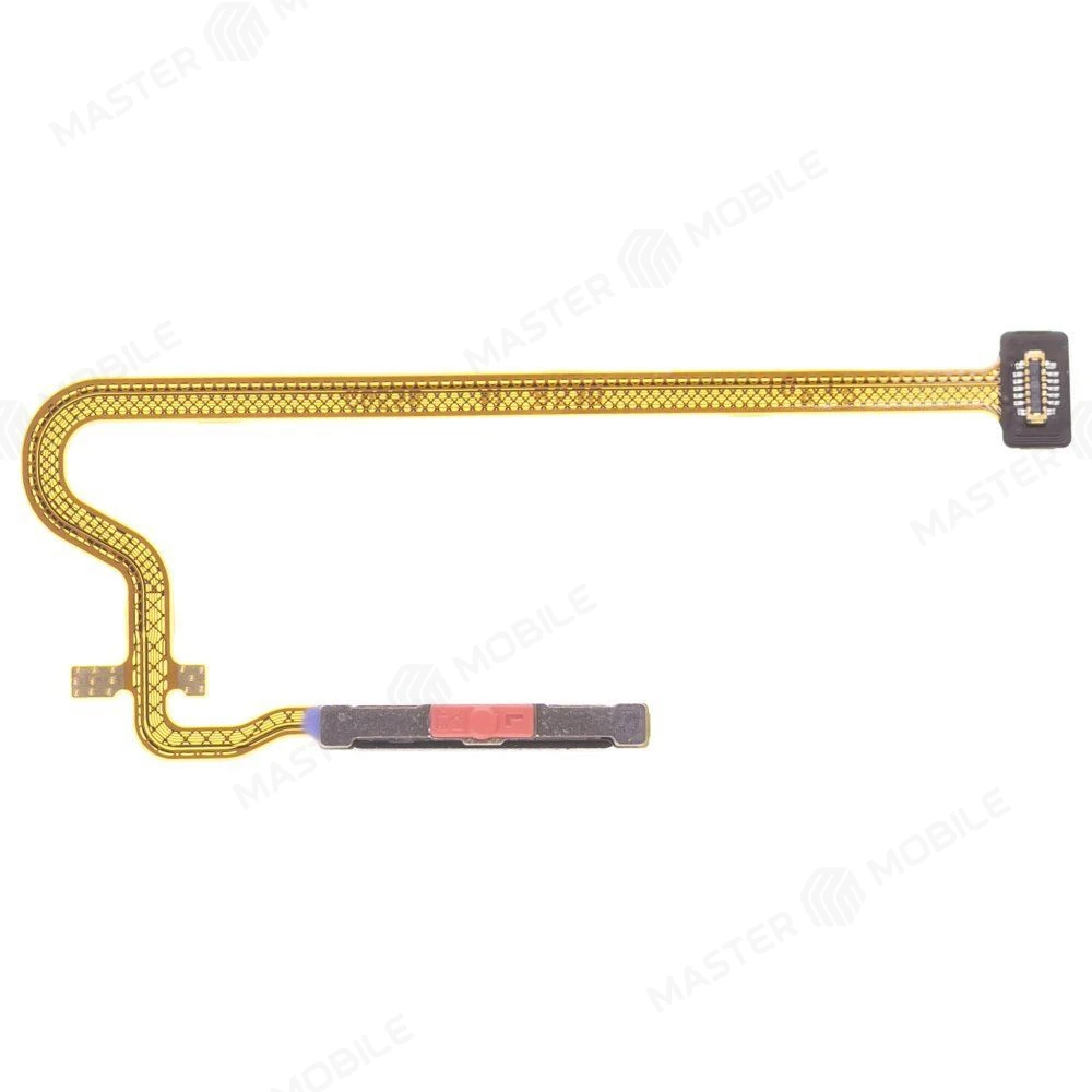 Шлейф для OPPO A5 4G (CPH2727) с комп. + сканер отпечатка пальца (зеленый) фото №2