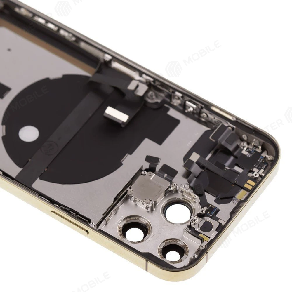 Корпус для Apple iPhone 13 Pro Max (золотистый) (в сборе) (ORIG100) (Снятый) (возможен дефект ЛКП) фото №3