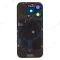 Задняя крышка для Apple iPhone 16 Pro (черный) (в сборе со стеклом камеры и шлейфом) (Premium)  фото №2