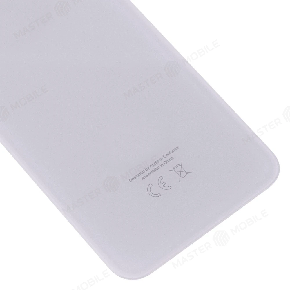 Задняя крышка для Apple iPhone 8 (белый) (в сборе со стеклом камеры) (Premium) фото №4