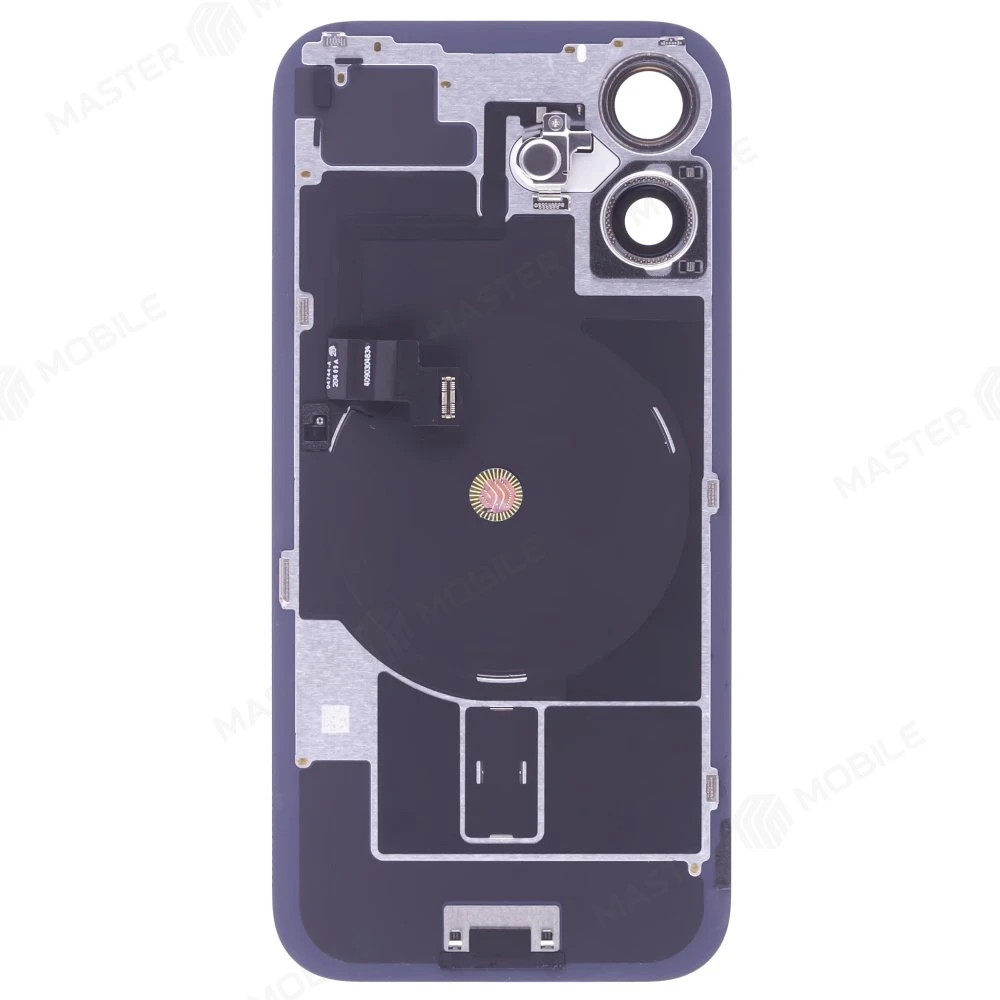 Задняя крышка для Apple iPhone 16 (черный) (в сборе) (с разбора) (ORIG100) (возможен дефект ЛКП) фото №2