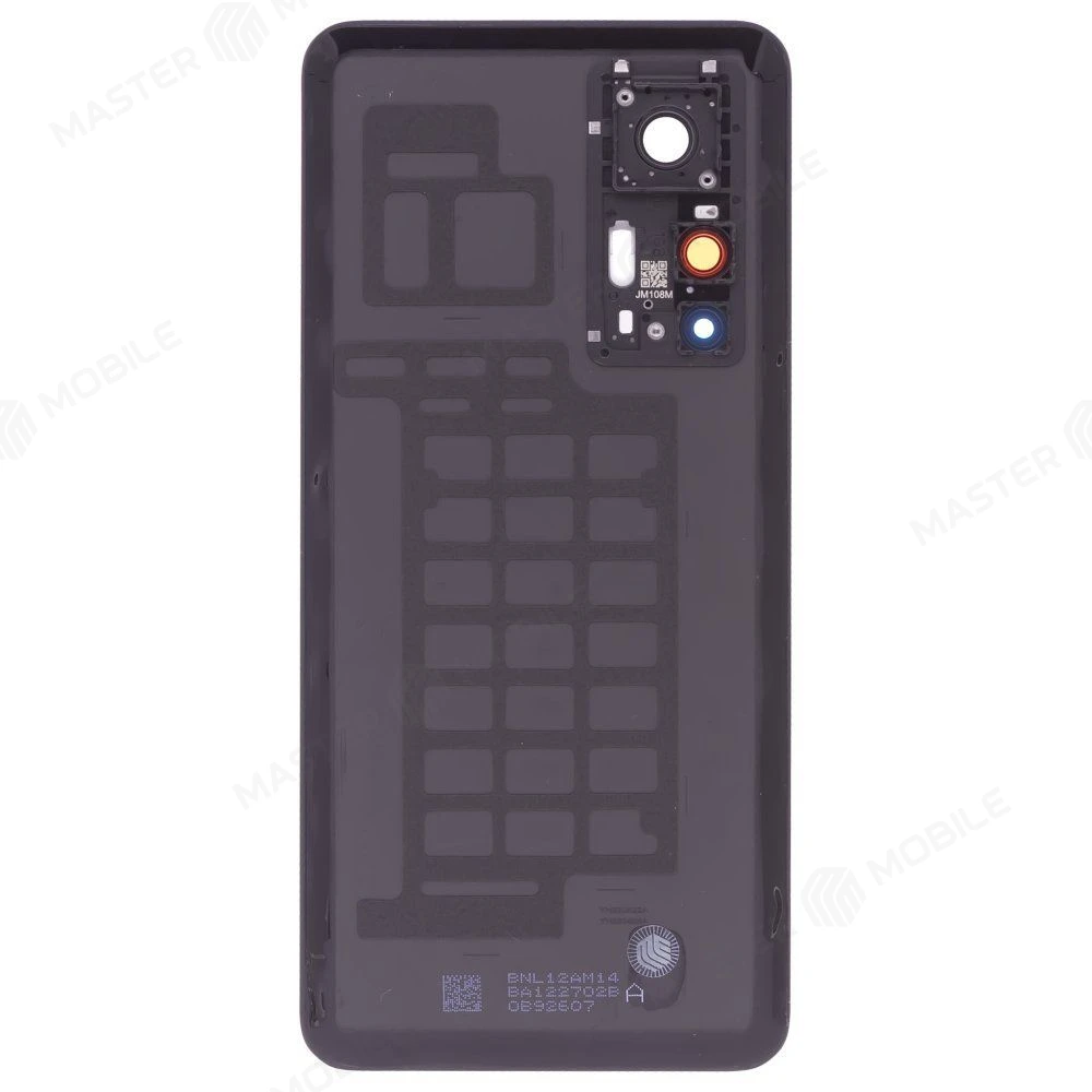 Задняя крышка для Xiaomi 12T (22071212AG) (голубой) (в сборе со стеклом камеры) (ORIG100) фото №2