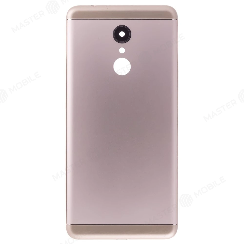 Задняя крышка для Xiaomi Redmi 5 (MDG1) (золотистый) (в сборе со стеклом камеры)