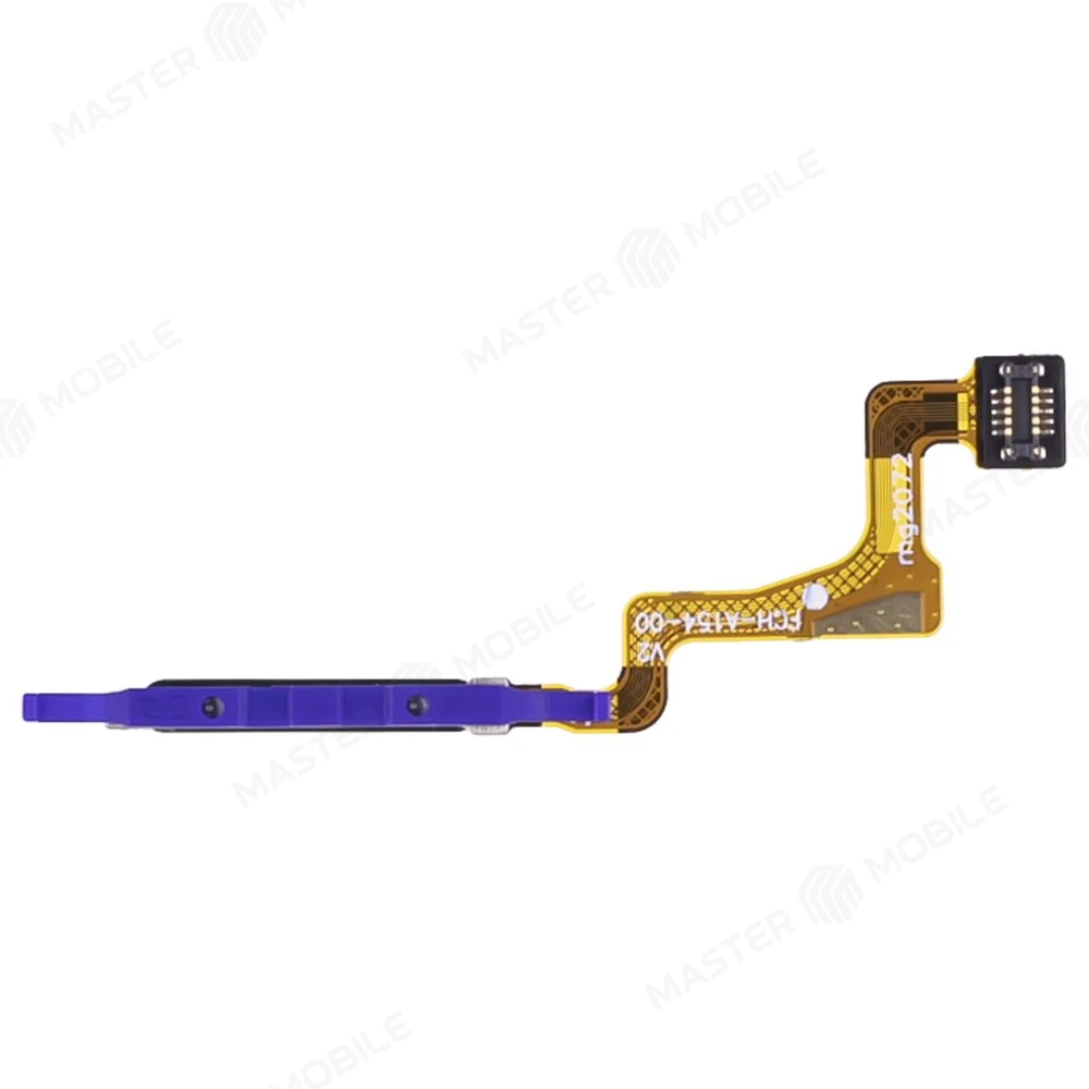 Шлейф для Huawei Nova Y72 (MGA-LX3) с комп. + сканер отпечатка пальца (черный) фото №2