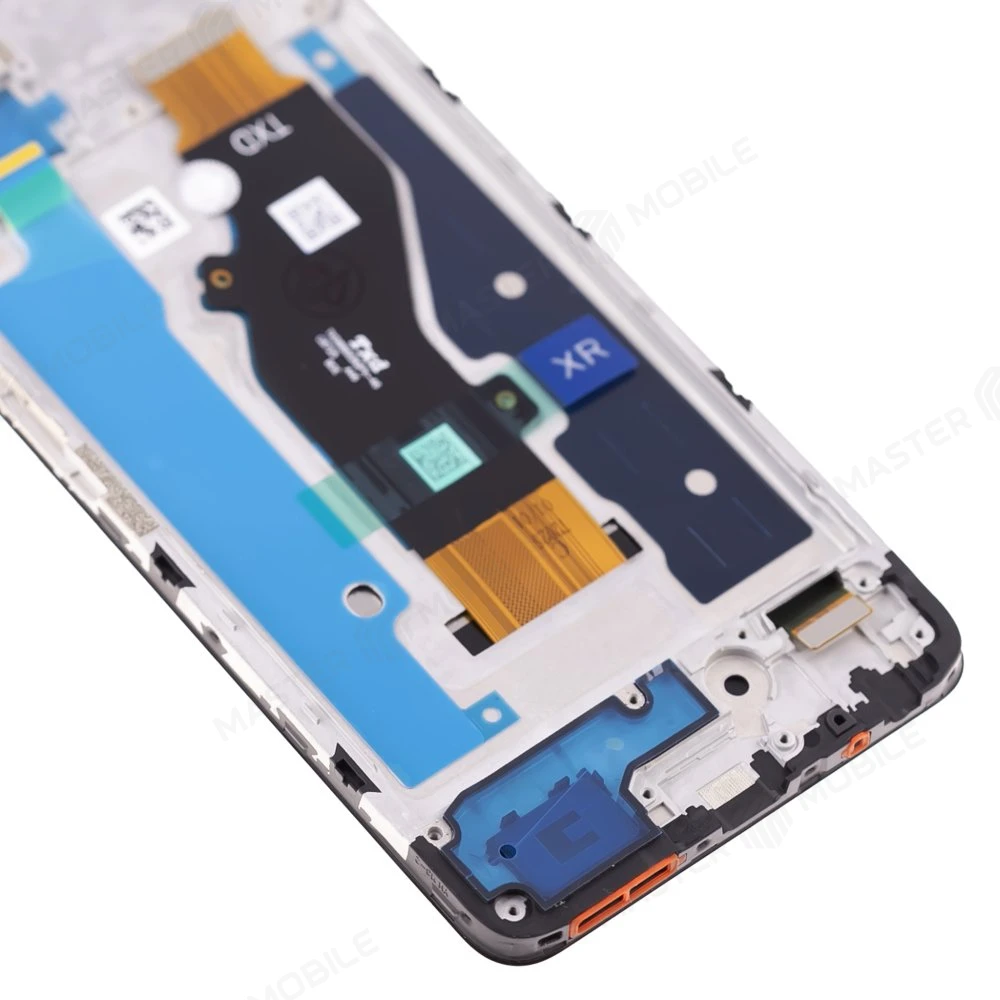 Дисплей для Tecno Spark 30 4G (KL6) + тачскрин (черный) (в рамке) (ORIG) фото №4