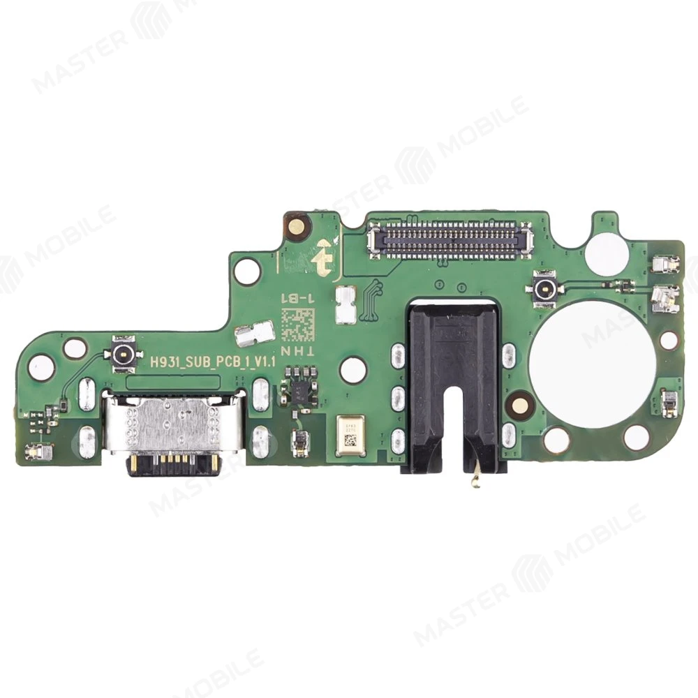 Нижняя плата для Tecno Camon 20 Pro 5G (CK8n) / Infinix Note 30 VIP (X6710) / GT 10 Pro (X6739) с комп. + разъем зарядки + микрофон (ORIG100)  фото №1