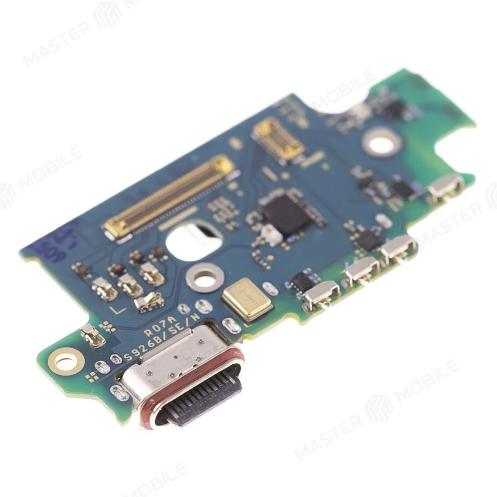 Нижняя плата для Samsung S926 Galaxy S24+ с комп. + разъем зарядки + микрофон фото №3