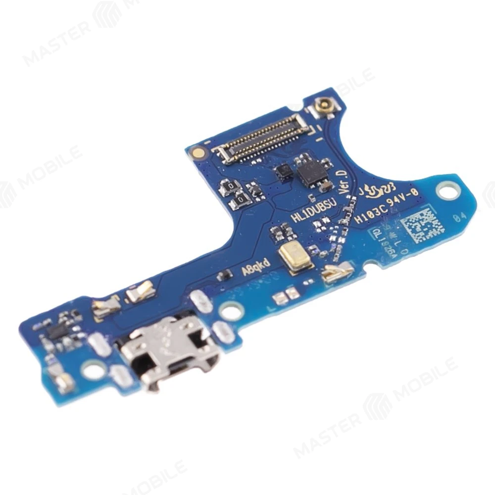 Нижняя плата для Huawei Honor 8C (BKK-AL10) с комп. + разъем зарядки + микрофон (ORIG100)  фото №3