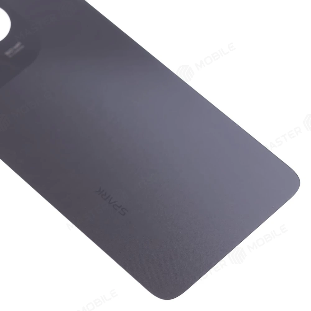 Задняя крышка для Tecno Spark 20C (BG7n) (черный)  фото №4