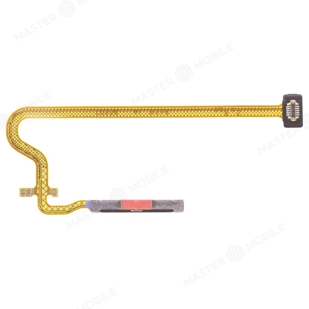 Шлейф для OPPO A5x 4G (CPH2725) с комп. + сканер отпечатка пальца (белый) фото №2