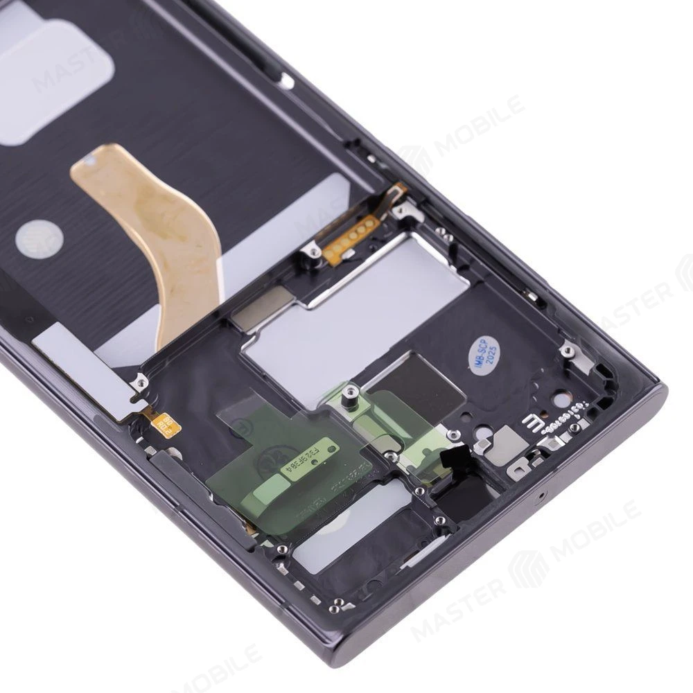 Дисплей для Samsung S908 Galaxy S22 Ultra + тачскрин (черный) (в рамке) (ORIG100) (SP) фото №3