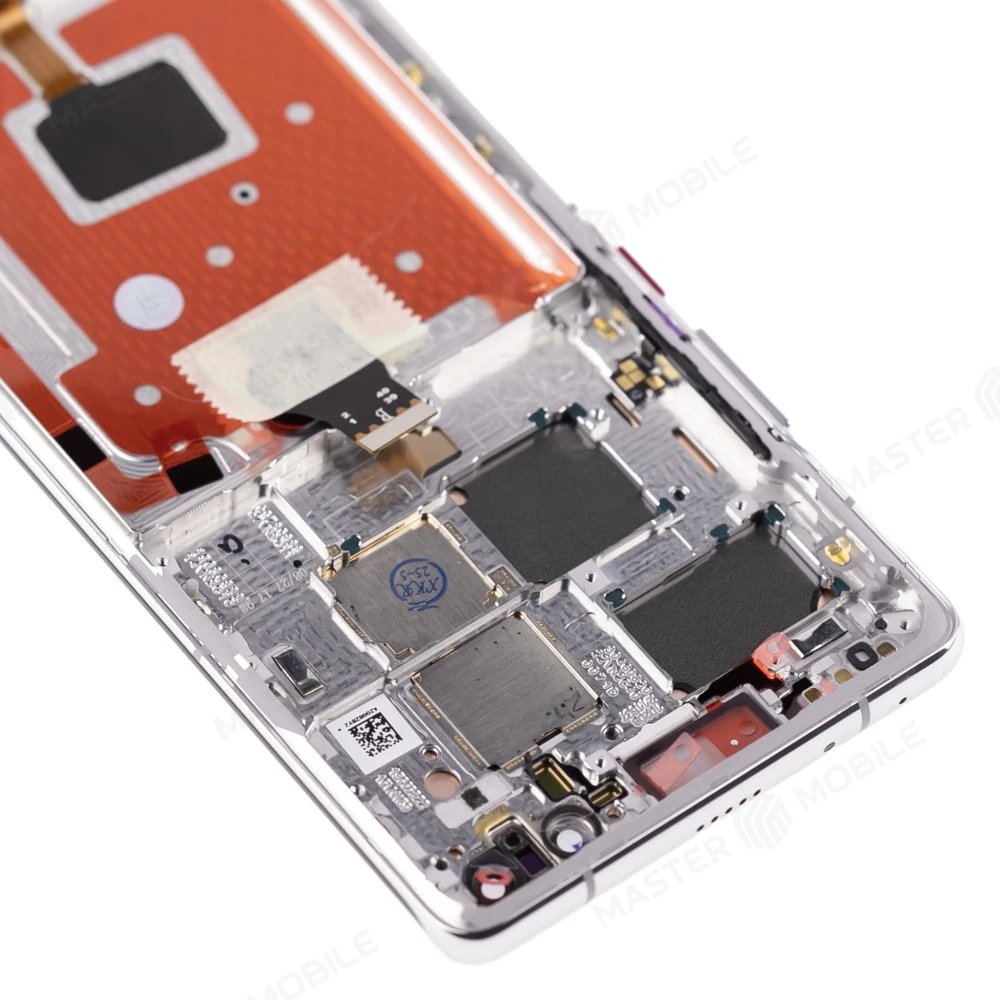 Дисплей для Huawei Mate 40 Pro (NOH-NX9) + тачскрин (серебристый) (в рамке) (ORIG100) (SP) фото №3