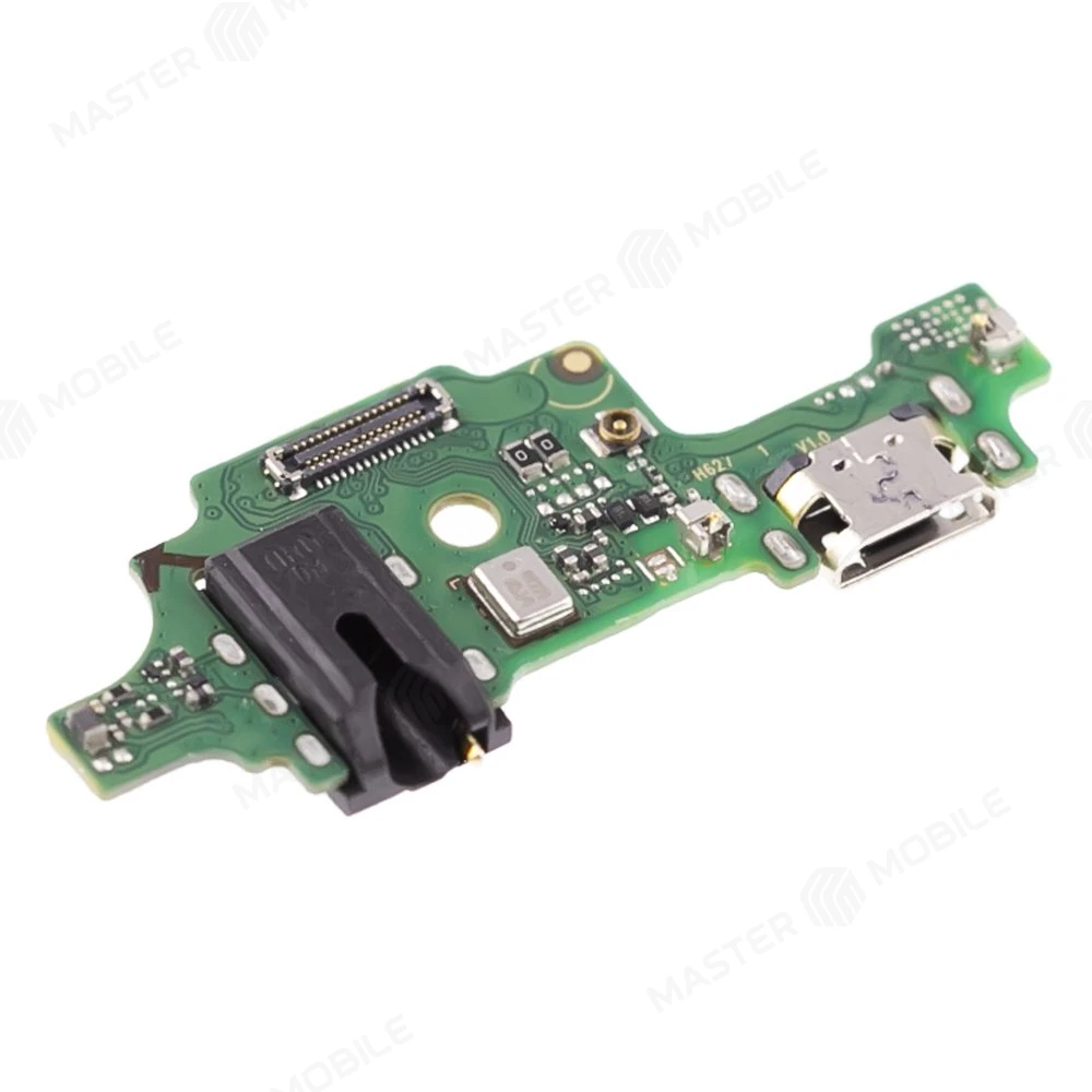 Нижняя плата для Tecno Camon 15 Air (CD6) / Camon 15 (CD7) / Spark 5 с комп. + разъем зарядки + микрофон (ORIG100)  фото №3