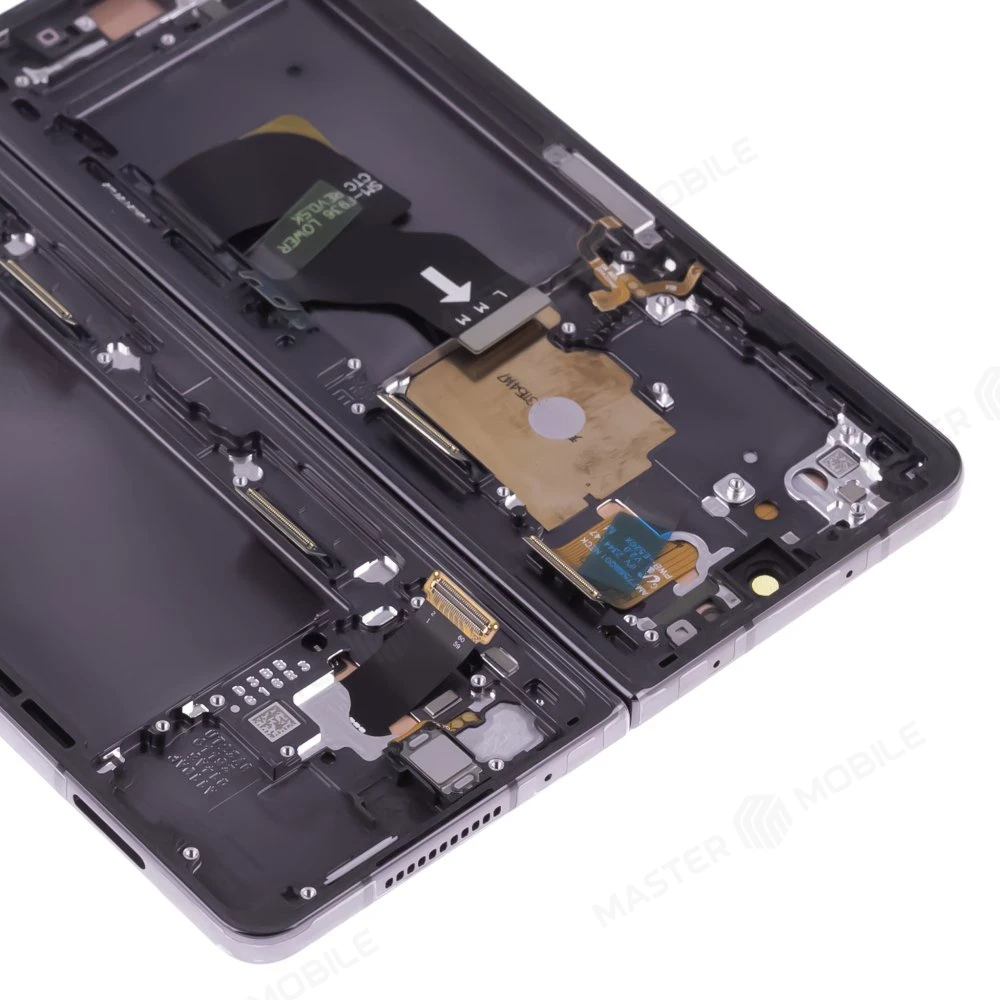 Дисплей для Samsung F936 Galaxy Z Fold 4 + тачскрин (внутренний) (черный) (в рамке) (ORIG100) (возможен дефект ЛКП) фото №5