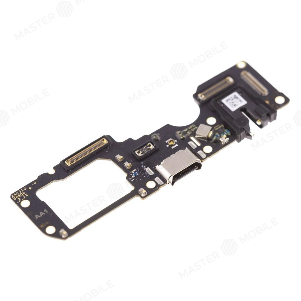 Нижняя плата для OPPO A78 4G (CPH2565) с комп. + разъем зарядки + микрофон (ORIG100)  фото №3