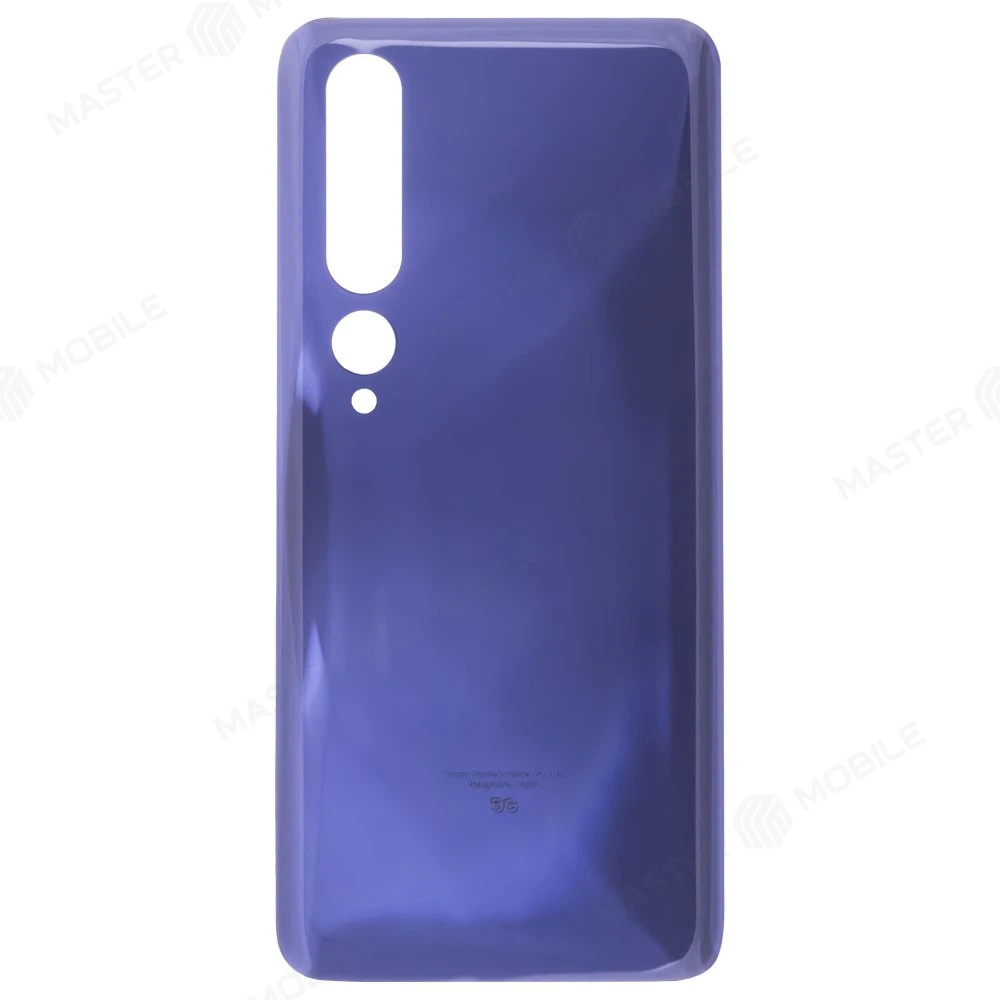 Задняя крышка для Xiaomi Mi 10 5G (M2001J2G) / Mi 10 Pro (M2001J1G) (синий)