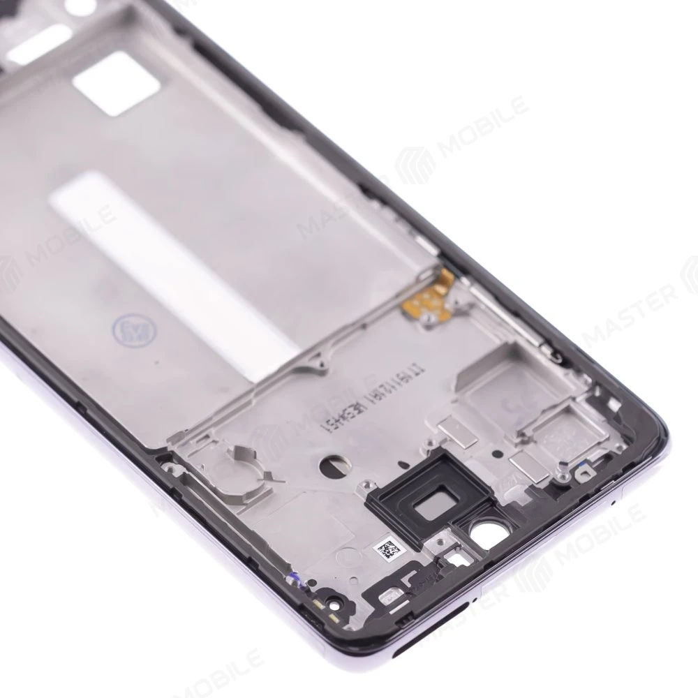 Рамка дисплея для Samsung A528 Galaxy A52s (черный) фото №3