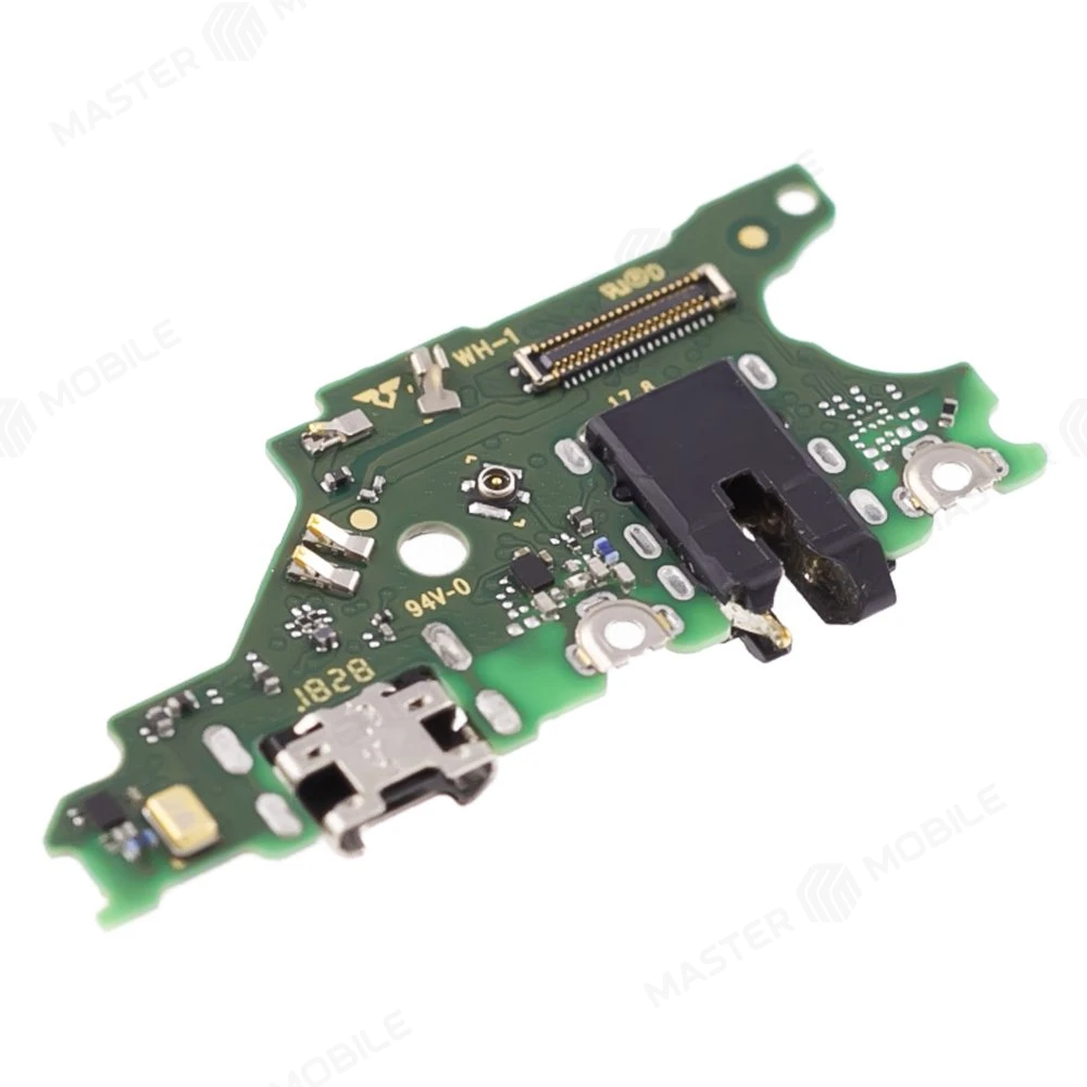 Нижняя плата для Huawei Nova 3i с комп. + разъем зарядки + гарнитуры + микрофон (ORIG100)  фото №3