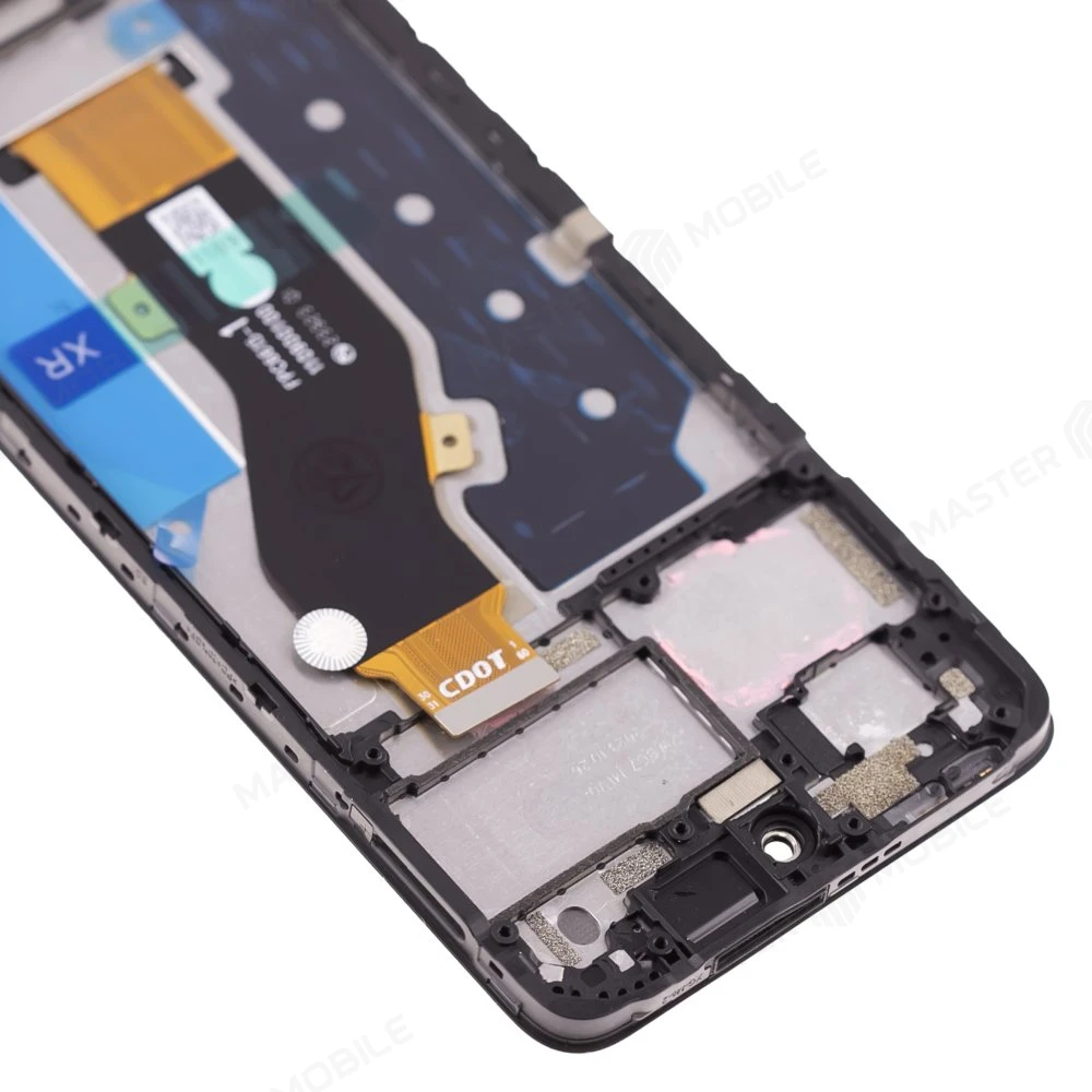 Дисплей для Tecno Spark 20C (BG7n) + тачскрин (черный) (в рамке) (ORIG) фото №3