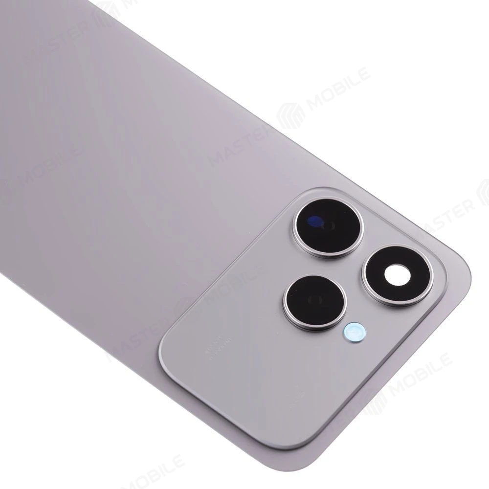 Задняя крышка для Tecno Spark 40 (KM5) (серый) (в сборе со стеклом камеры) фото №3