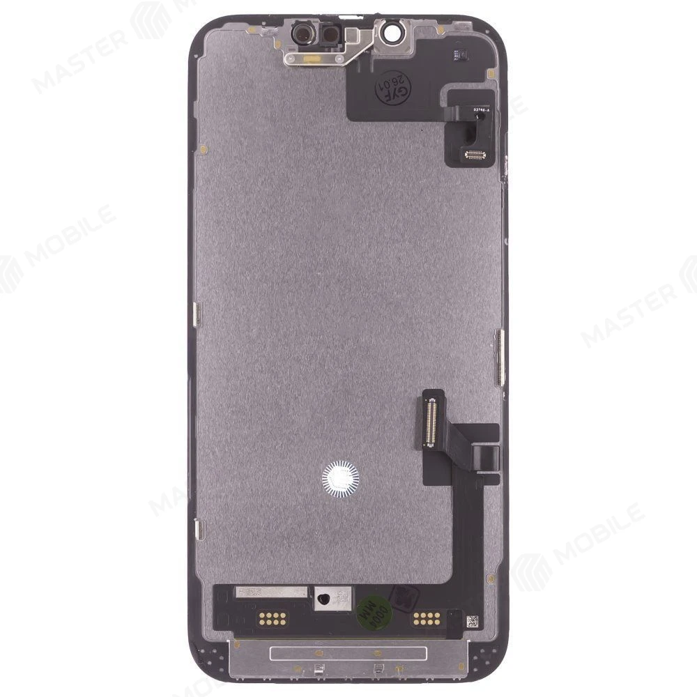 Дисплей для Apple iPhone 14 + тачскрин + ALS шлейф (черный) (ORIG100) (Снятый) фото №2