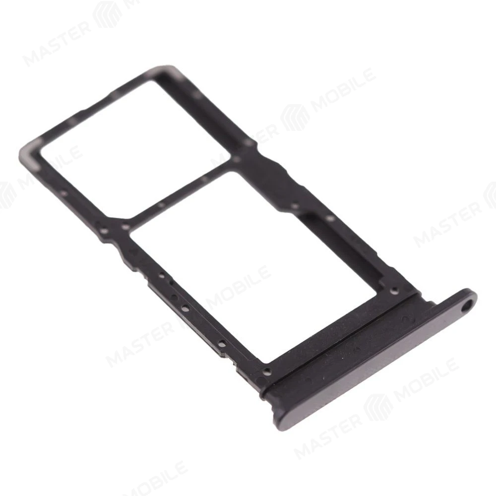 Держатель сим-карты для Huawei Honor X6a (WDY-LX1) (черный) фото №3