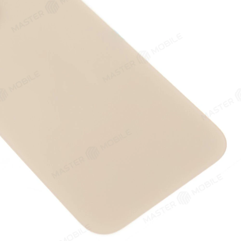 Задняя крышка для Apple iPhone 16 Pro Max (золотистый) (в сборе со стеклом камеры и шлейфом) (Premium)  фото №4