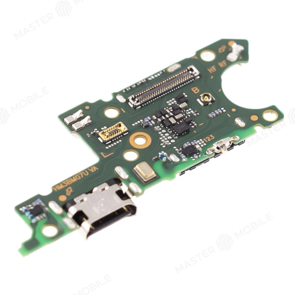 Нижняя плата для Huawei Honor X9a 5G (RMO-NX1) с комп. + разъем зарядки + микрофон (ORIG100) фото №3