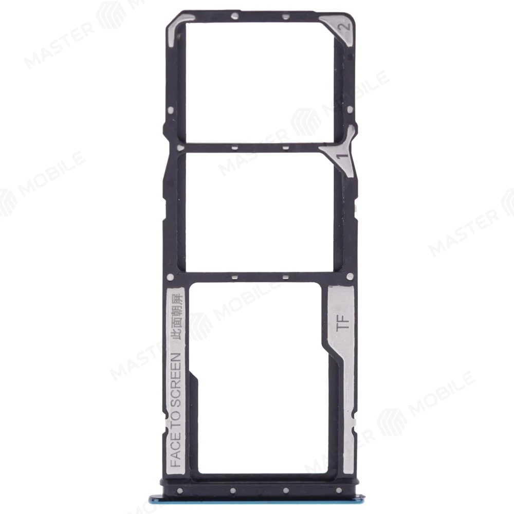 Держатель сим-карты для Xiaomi Redmi Note 10 4G (M2101K7AG) / Redmi Note 10S (M2101K7BG) (зеленый)