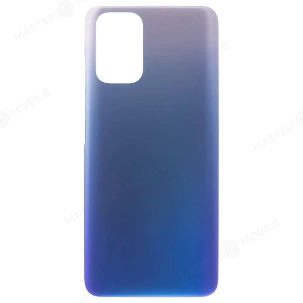 Задняя крышка для Xiaomi Redmi Note 10 4G (M2101K7AG) / Redmi Note 10S (M2101K7BG) (синий)