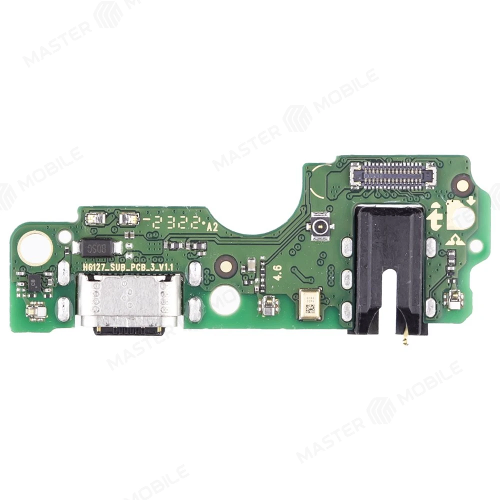 Нижняя плата для Tecno Spark 10 (KI5q) с комп. + разъем зарядки + микрофон (ORIG100)  фото №1