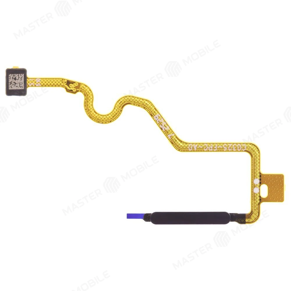 Шлейф для Infinix Hot 60 5G (X6726) с комп. + сканер отпечатка пальца (черный) фото №1