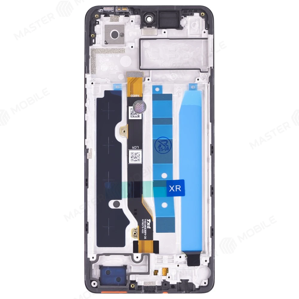 Дисплей для Tecno Spark 20 Pro (KJ6) + тачскрин (черный) (в рамке) (ORIG) фото №2