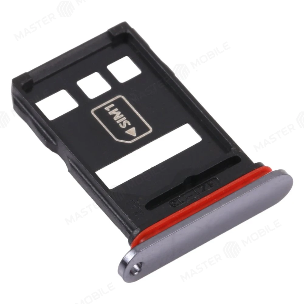 Держатель сим-карты для Huawei Mate 40 (OCE-AN10) (черный) фото №3