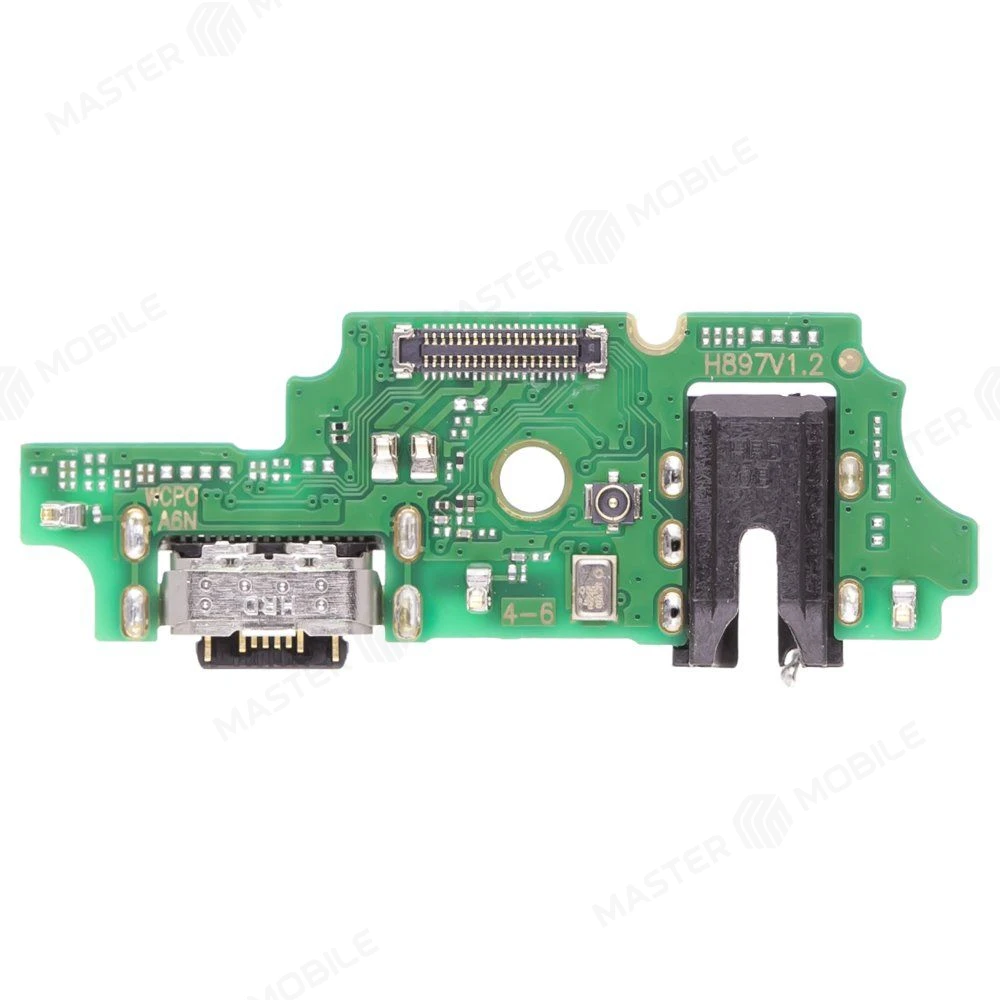 Нижняя плата для Tecno Pova 7 Neo (LJ6) с комп. + разъем зарядки + микрофон + разъем гарнитуры фото №1