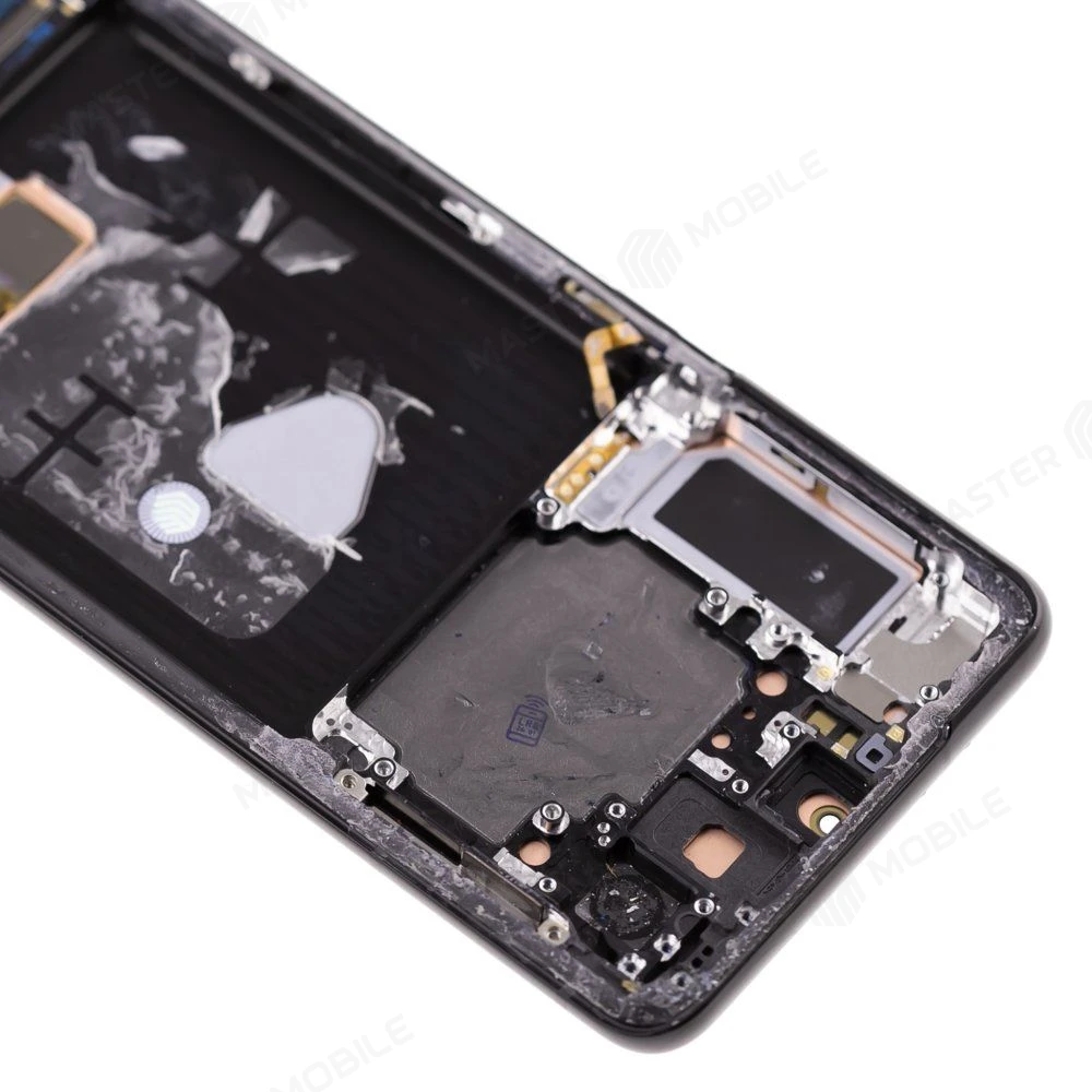 Дисплей для Samsung G996 Galaxy S21+ + тачскрин (черный) (в рамке) (ORIG100) (возможен дефект ЛКП) фото №3