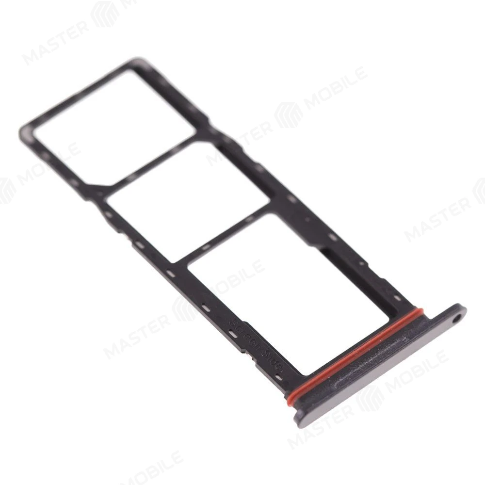 Держатель сим-карты для Tecno Spark 30C 4G (KL5) (черный)  фото №3