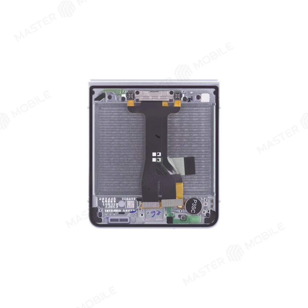Дисплей для Samsung F766 Galaxy Z Flip 7 + тачскрин (внутренний) (голубой) (в рамке) (ORIG100) (SP) фото №4