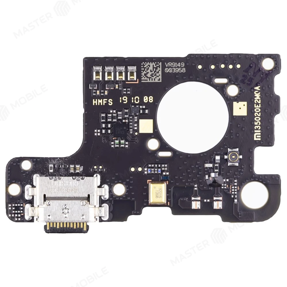 Нижняя плата для Xiaomi Mi 8 SE (M1805E2A) с комп. + разъем зарядки + микрофон (ORIG100)  фото №1
