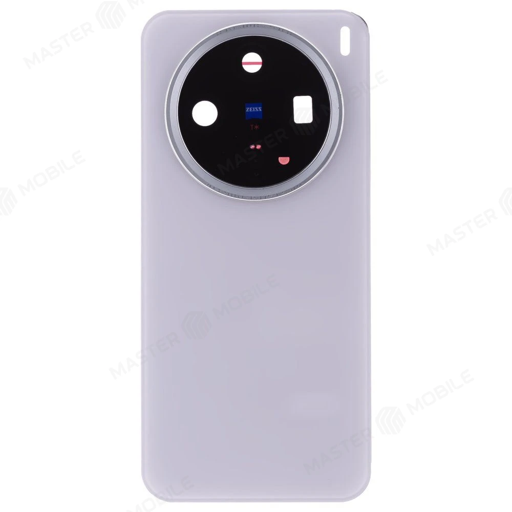 Задняя крышка для Vivo X200 Pro mini (V2419A) (белый) (в сборе со стеклом камеры)  фото №1