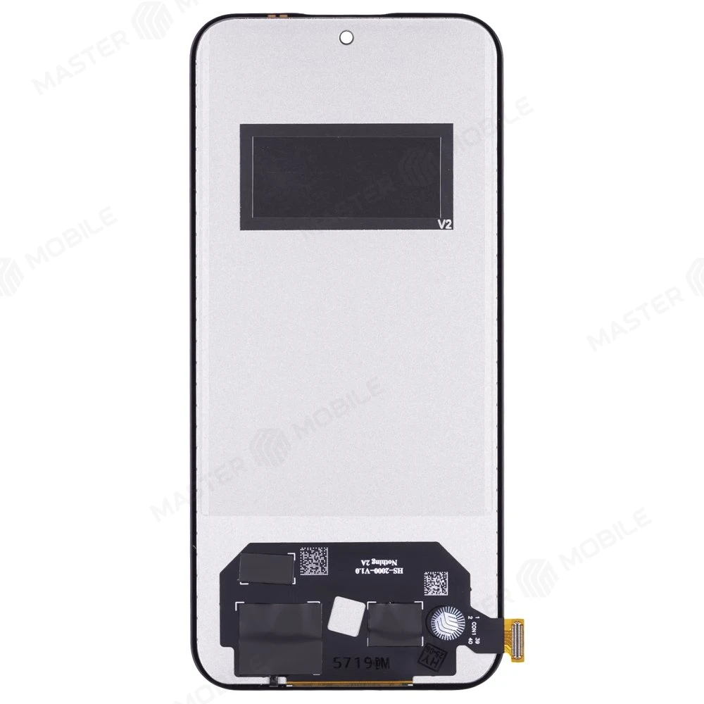 Дисплей для Nothing Phone 2a (A142) / Phone 2a Plus (A142P) + тачскрин (черный) (In-Cell) фото №2