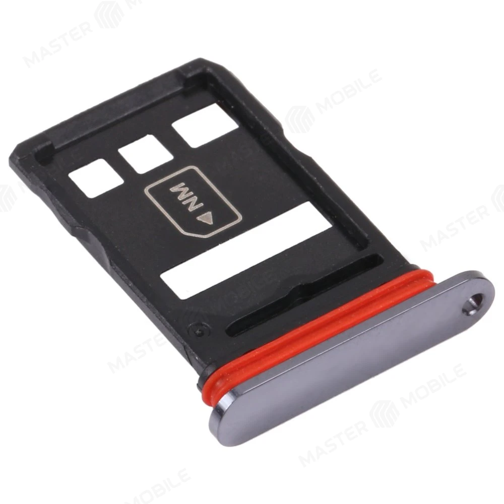Держатель сим-карты для Huawei Mate 40 (OCE-AN10) (черный) фото №2