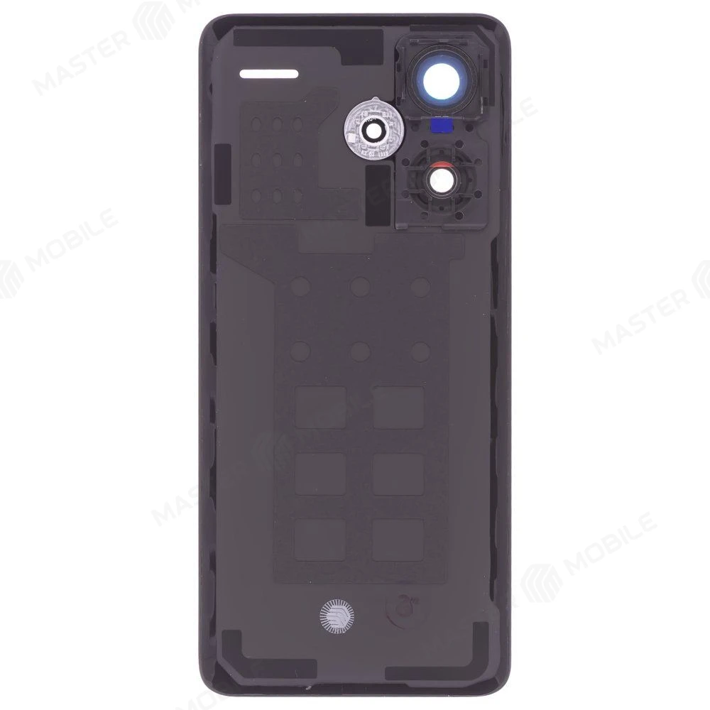 Задняя крышка для Xiaomi Redmi Note 13 Pro+ 5G (23090RA98C) (черный) (в сборе со стеклом камеры) (ORIG100) фото №2
