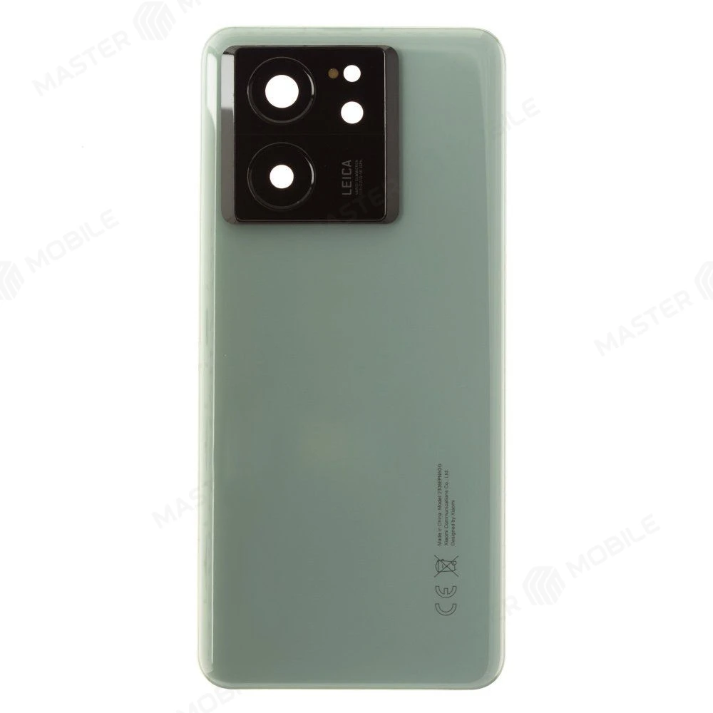 Задняя крышка для Xiaomi 13T (2306EPN60G) (зеленый) (в сборе со стеклом камеры) (ORIG100)  фото №1